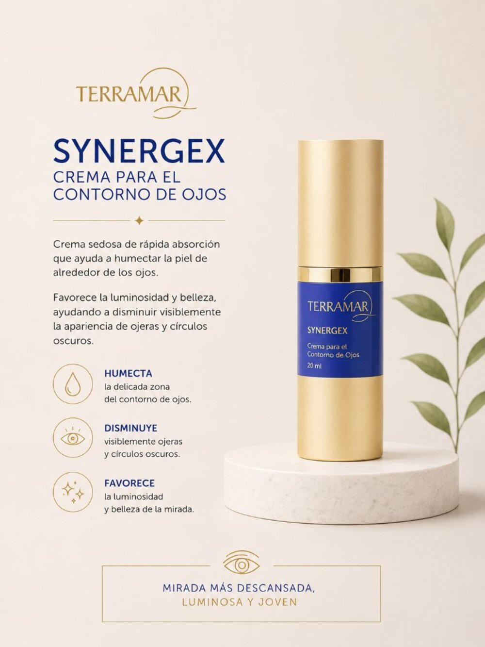 Synergex Crema para el Contorno de Ojos/Synergex Eye Contour Cream